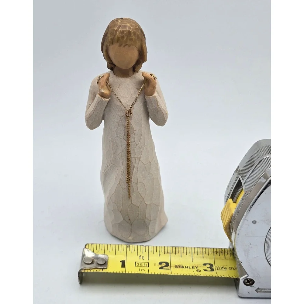 Willow Tree Truly Golden Figurine Susan Lordi Demdaco 2008 No Box Repaired Hand